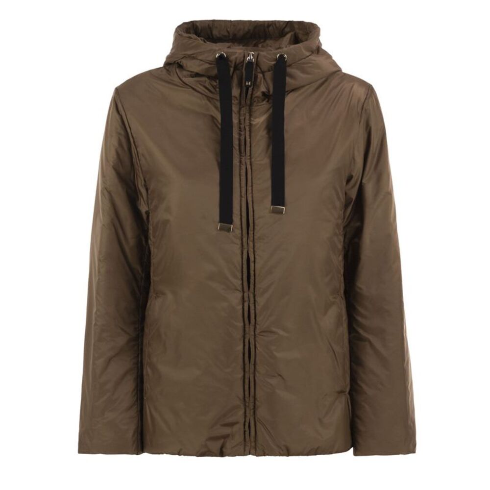 Maxmara The Cube Women Greenh - Drip-Proof Canvas Travel Jacket